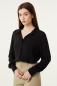 Preview: Damen Bluse schwarz